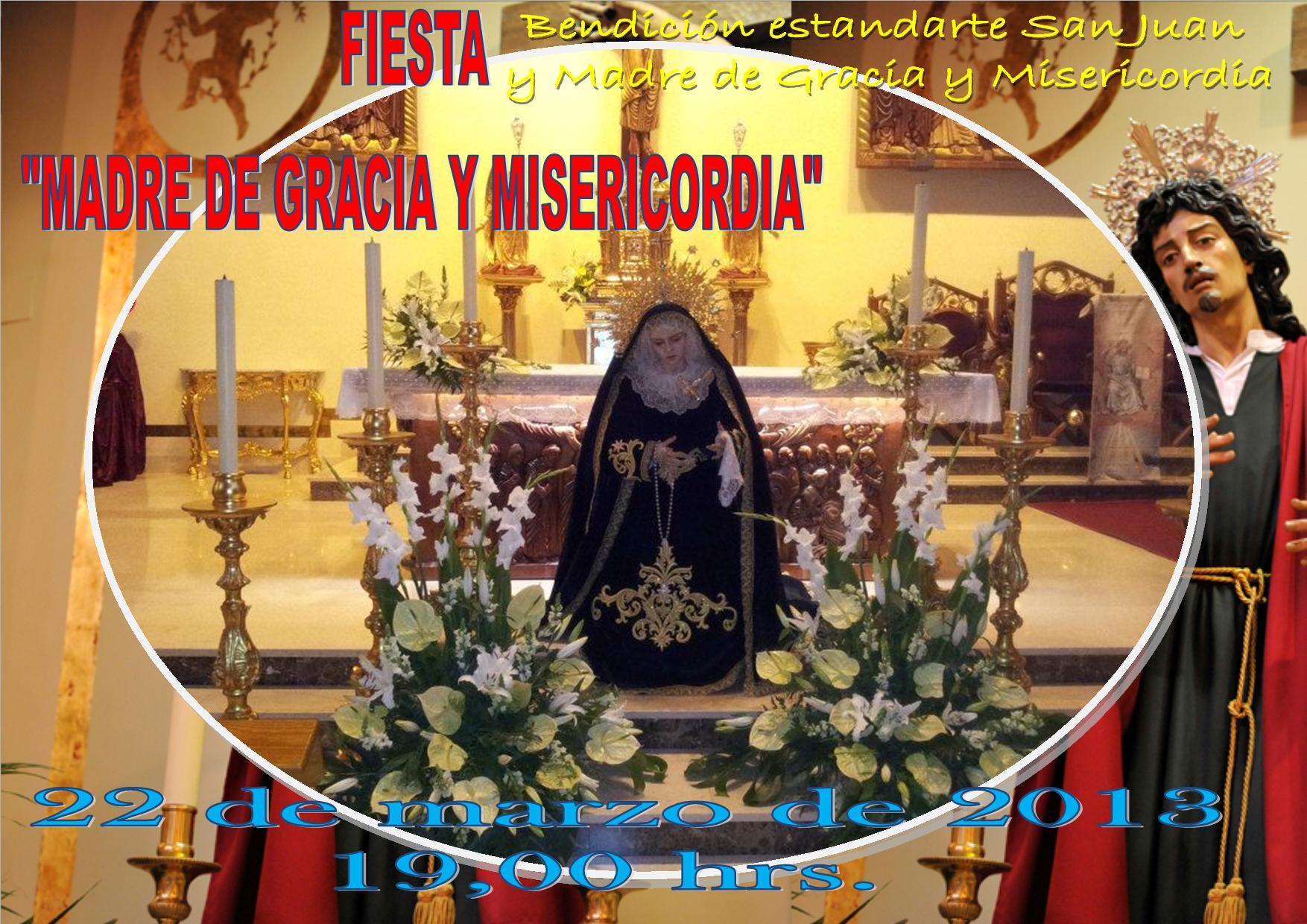 CARTEL BENDICION ESTANDARTE 2013