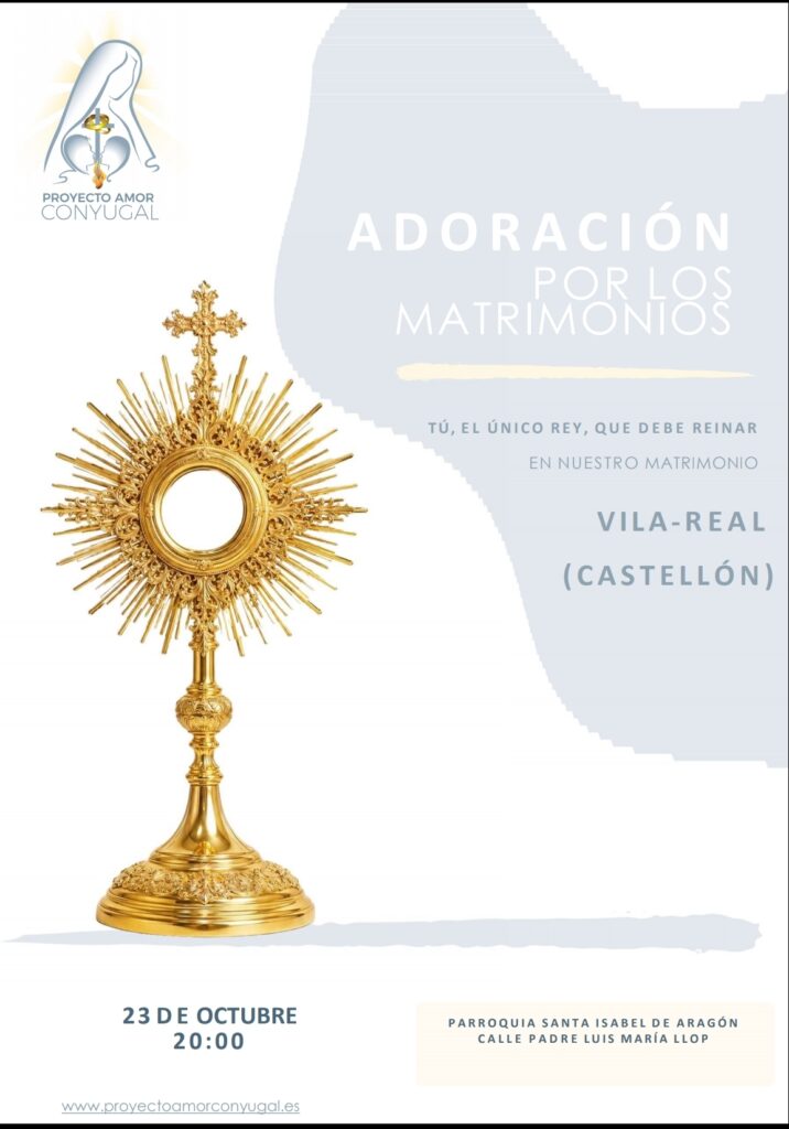 Adoración por los matrimonios